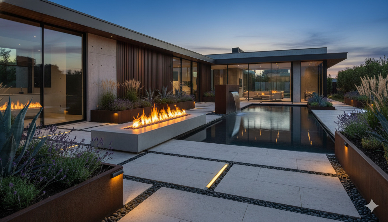 Outdoor architectural features